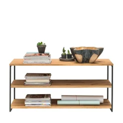 Wohnen 3 Böden Regal in 120 cm oder 160 cm Breite - Sluganov II