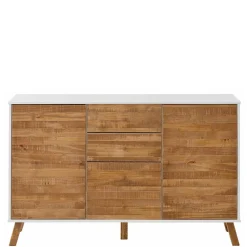 Wohnen Küchenschränke|Sideboards*130 cm breite Kommode im Skandi Design - Slogdan