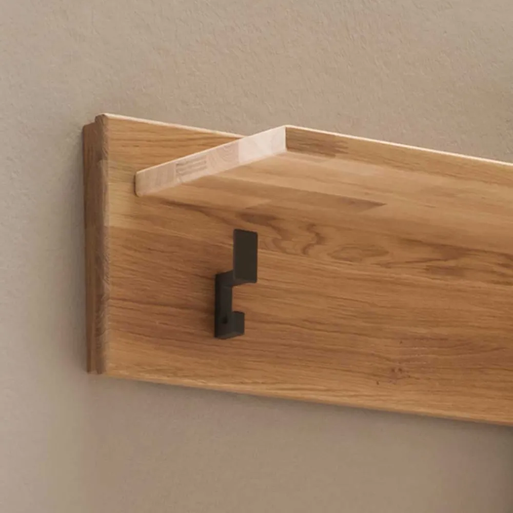 Wohnen 90 cm breite Wandgarderobe mit Hutablage - Dulciana