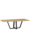 Wohnen 240 cm breiter Esszimmertisch aus Eichenholz - Serinina