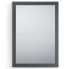 Wohnen Spiegel|Flurspiegel*48 cm breiter Spiegel in Anthrazit - Vertelli