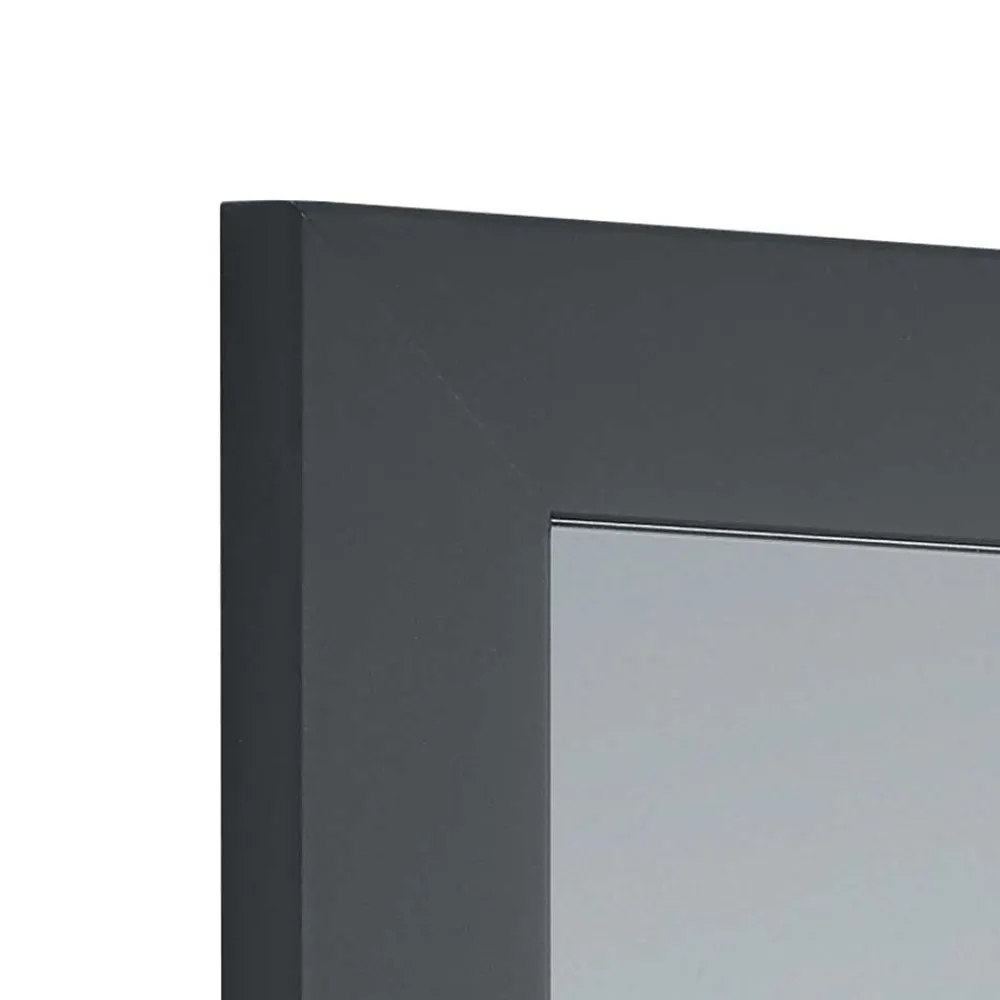 Wohnen Spiegel|Flurspiegel*48 cm breiter Spiegel in Anthrazit - Vertelli
