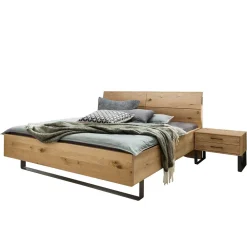 Wohnen Betten|Betten*140 cm breites Bett im Industry Style - Siestago