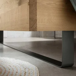 Wohnen Betten|Betten*140 cm breites Bett im Industry Style - Siestago