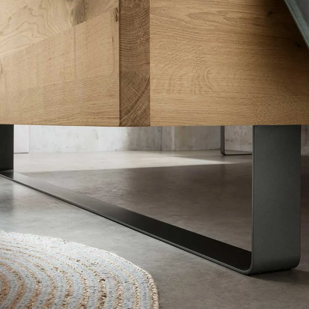 Wohnen Betten|Betten*140 cm breites Bett im Industry Style - Siestago