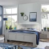 Wohnen 140 cm breites Bett im modernen Landhaus Look - Ridonna