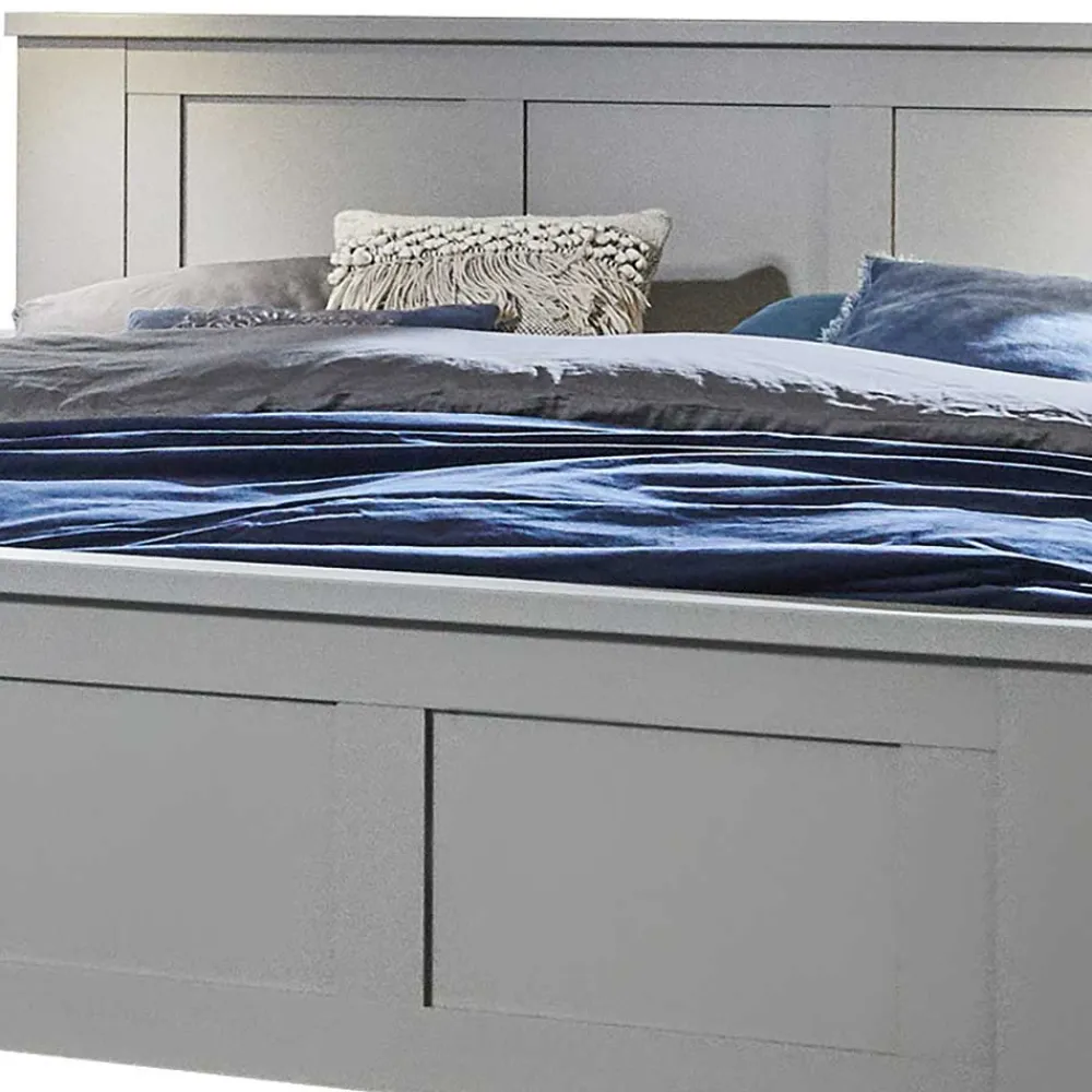 Wohnen 140 cm breites Bett im modernen Landhaus Look - Ridonna