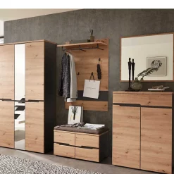 Wohnen 265 cm breites Flurmöbel Komplettset - Kuetra (fünfteilig)