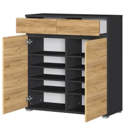 Wohnen 246 cm breites Flurmöbel Set modern - Orsecca (fünfteilig)