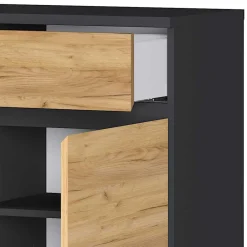 Wohnen 246 cm breites Flurmöbel Set modern - Orsecca (fünfteilig)