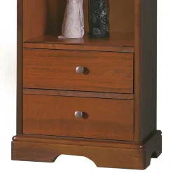 Wohnen 51 cm breites Regal mit zwei Schubladen - Lemerzi