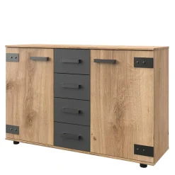 Wohnen Küchenschränke|Sideboards*130 cm breites Sideboard in Plankeneiche NB - Enegal