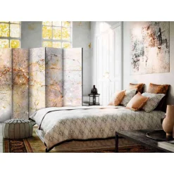 Wohnen Wohnzimmer-Regale|Paravents*225 cm Design Paravent Marmor Strukturen - Nadomo