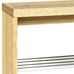 Wohnen 55 cm hohe Flur Bank Blacingo mit 2 Schuhablagen