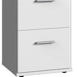 Wohnen Schminktische*121 cm hohe Kommode mit Spiegel im Deckel - Liesca