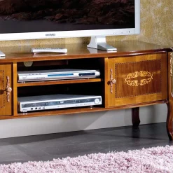 Wohnen 50 cm hohe TV Kommode Natale im Barockstil