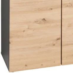 Wohnen 122 cm hoher Aktenschrank mit zwei Türen - Kuetra