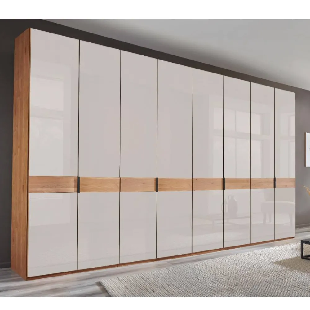 Wohnen 236 cm hoher Kleiderschrank mit acht Türen - Dilacco