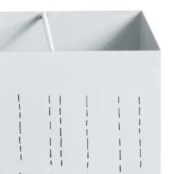 Wohnen 48 cm Hoher Schirmständer in Weiß - Morian