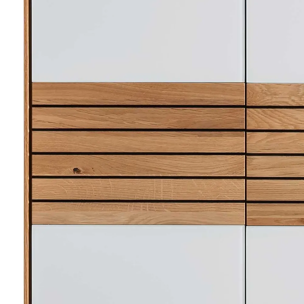 Wohnen 200 cm hoher Schuhschrank mit Doppeltür - Zonga