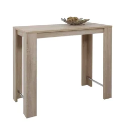 Wohnen Bartische*108 cm hoher Tresentisch in Holz Optik - Elmavirio