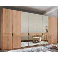 Wohnen Kleiderschränke|Kleiderschränke*216 cm hoher XXL-Kleiderschrank in Erle - Murray