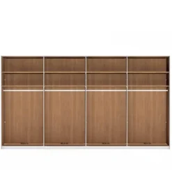 Wohnen Kleiderschränke|Kleiderschränke*216 cm hoher XXL-Kleiderschrank in Erle - Murray