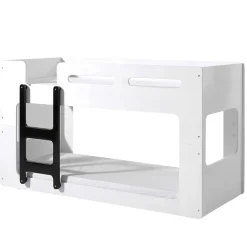 Kinder Wohnen 121 cm hohes Kinderbett mit Spielbereich - Kiko