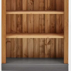 Wohnen 202 cm hohes Landhaus Bücherregal zweifarbig - Eshelas