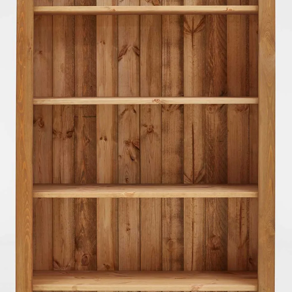 Wohnen 202 cm hohes Landhaus Bücherregal zweifarbig - Eshelas