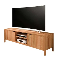 Wohnen 48 cm hohes TV Board aus Kernbuche Massivholz - Lana