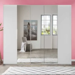 Wohnen Kleiderschränke|Kleiderschränke*250 cm Kleiderschrank mit Falt- und Drehtüren - Dastrata