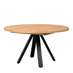 Wohnen Esszimmertische|Tische*135 cm runder Esstisch in modernem Design - Mocima