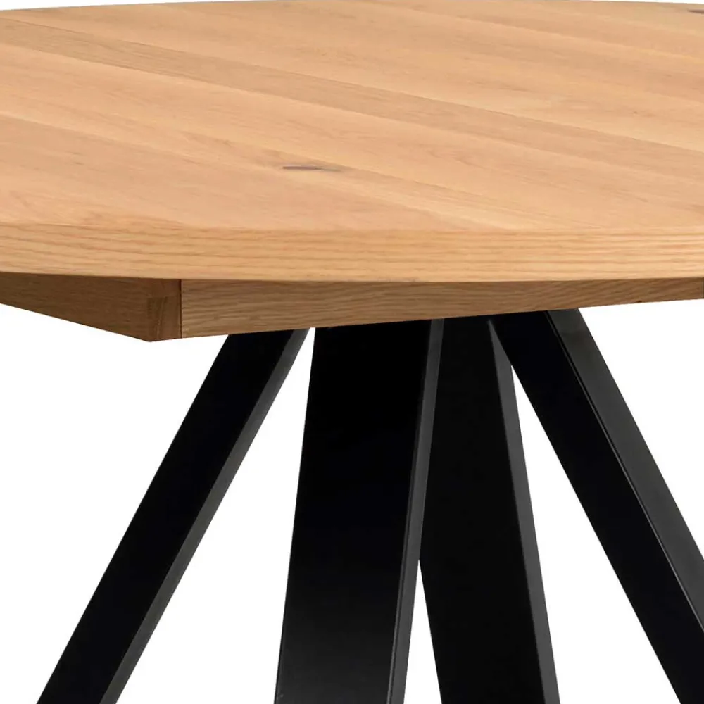 Wohnen Esszimmertische|Tische*135 cm runder Esstisch in modernem Design - Mocima