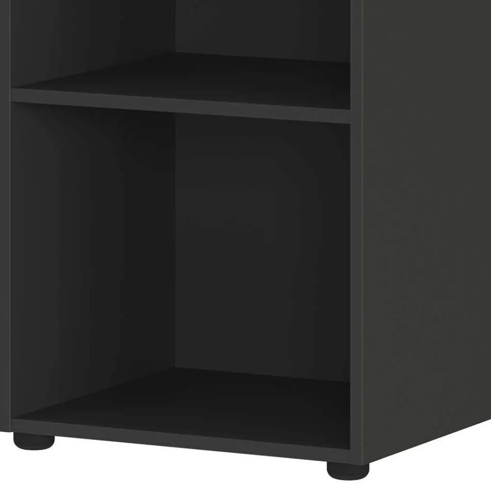 Wohnen Home Office Möbel|Büro Komplett*160 cm Schreibtisch & Regal Kombi - Tila (zweiteilig)