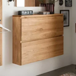 Wohnen Schränke*24 cm tiefer Wand Schuhschrank mit zwei Klappen - Sotunes