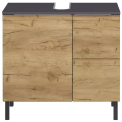 Wohnen 60 cm Waschbeckenschrank in Wildeiche NB - Vignus