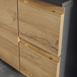 Wohnen 60 cm Waschbeckenschrank in Wildeiche NB - Vignus