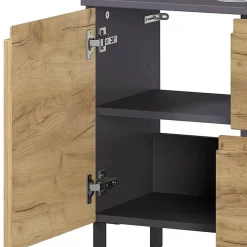 Wohnen 60 cm Waschbeckenschrank in Wildeiche NB - Vignus