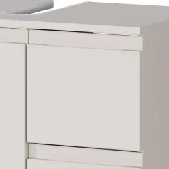 Wohnen 60 cm Waschbeckenschrank in Hellgrau - Dadra