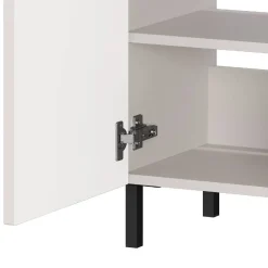 Wohnen 60 cm Waschbeckenschrank in Hellgrau - Dadra