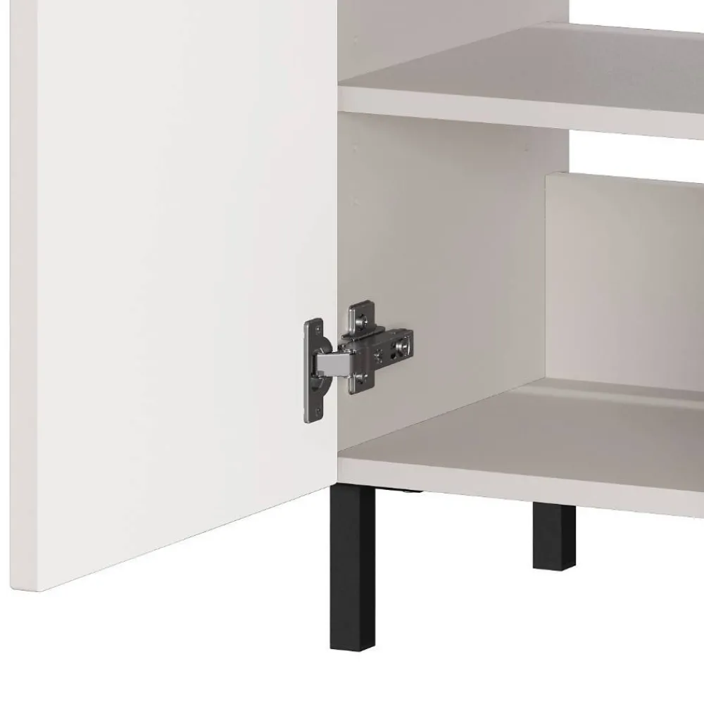 Wohnen 60 cm Waschbeckenschrank in Hellgrau - Dadra