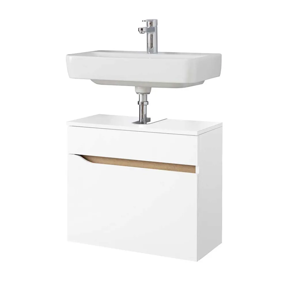Wohnen 60 cm Waschtischkonsole mit Schublade - Zenata