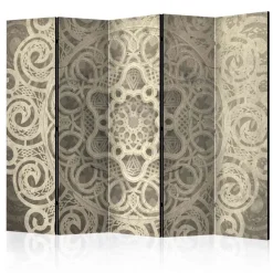 Wohnen Wohnzimmer-Regale|Paravents*5 Elemente Paravent faltbar - Lachea