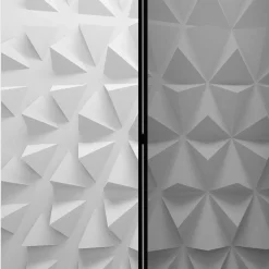 Wohnen 3 Elemente Raumteiler mit Druck Tetraeder - Joey