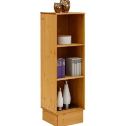 Wohnen Vitrinen|Wohnzimmer-Vitrinen*3 Fächer Standregal aus Kiefernholz - Fausanda