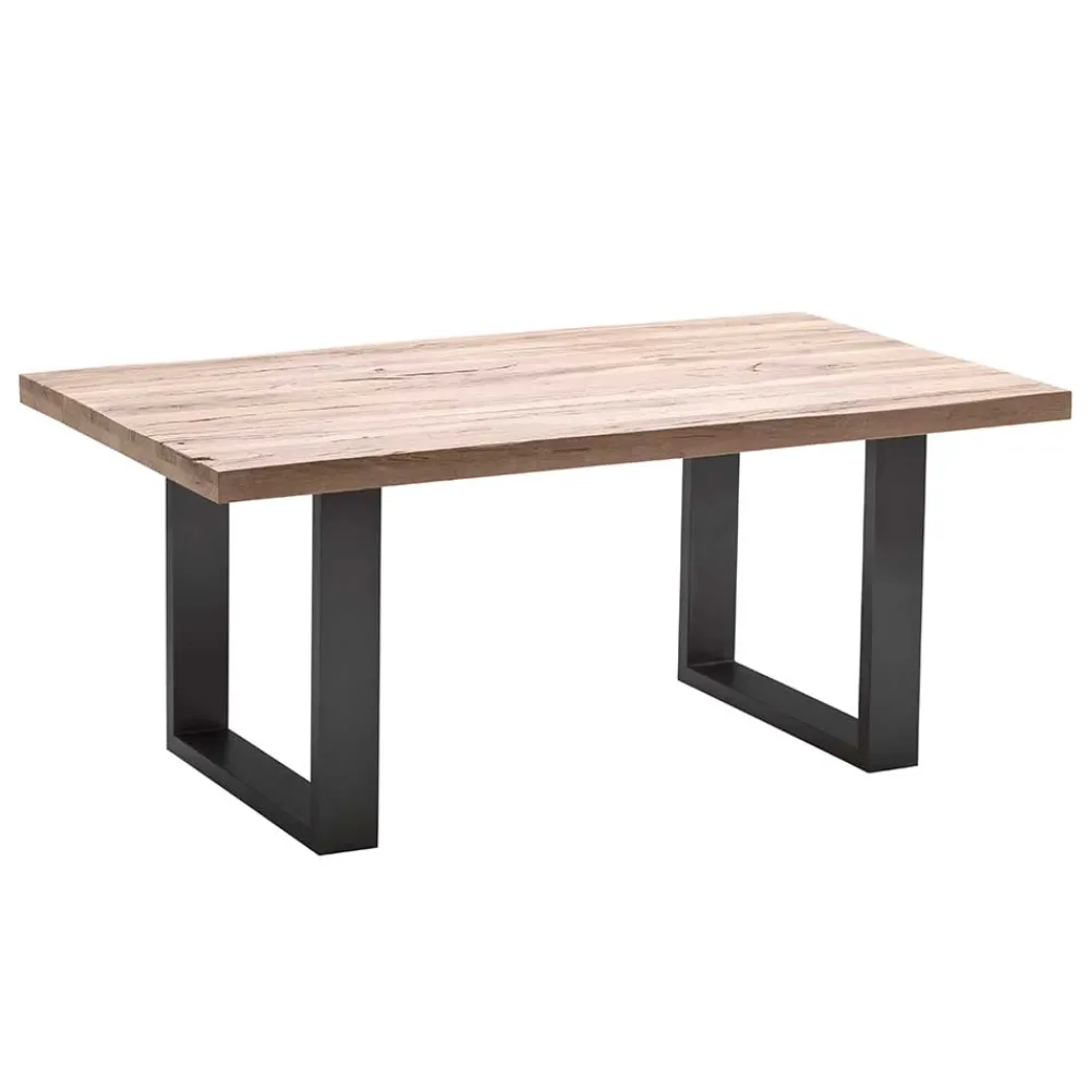 Wohnen 5 Größen Esstisch mit Massivholzplatte - Astalgo