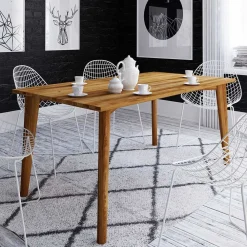 Wohnen Naturholzmöbel|Tische*12 Größen Wildeiche Esstisch geölt - Eavy