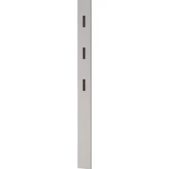 Wohnen Bürogarderoben*3 Haken Garderobenpaneel in Hellgrau - That