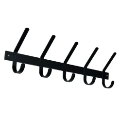 Wohnen Bürogarderoben*5 Haken Wand-Garderobe aus Stahl - Soera